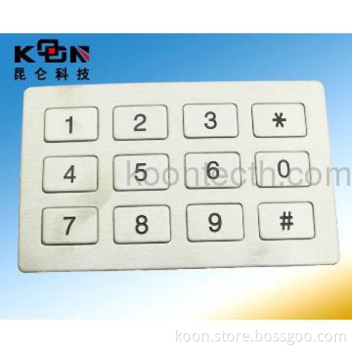 12keys flat keypad KP5